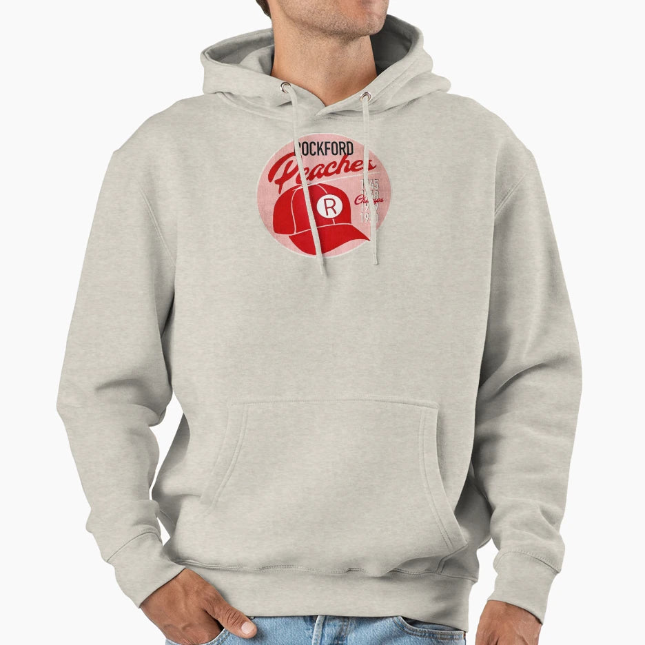 Rockford Peaches Aagpbl Rockford Hoodie - Casual Everyday Wear Men Women - T-Shirt, Sweatshirt, Hoodie