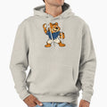 Tiger Baseball Player Hoodie - Unique Graphic for Adults - T-Shirt, Sweatshirt, Hoodie