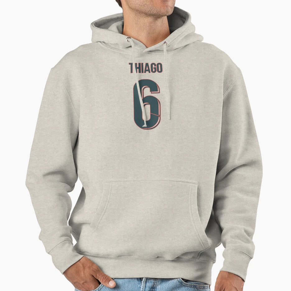 Thiago Away Liverpool Jersey 21 22 Hoodie - Casual Everyday Wear Unisex - T-Shirt, Sweatshirt, Hoodie