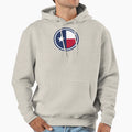 Texan Roundel Hoodie - Minimalist Print for Adults - T-Shirt, Sweatshirt, Hoodie