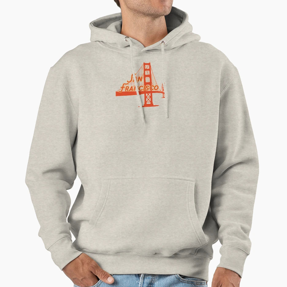 San Francisco Hoodie - Casual Everyday Wear for Adults - T-Shirt, Sweatshirt, Hoodie