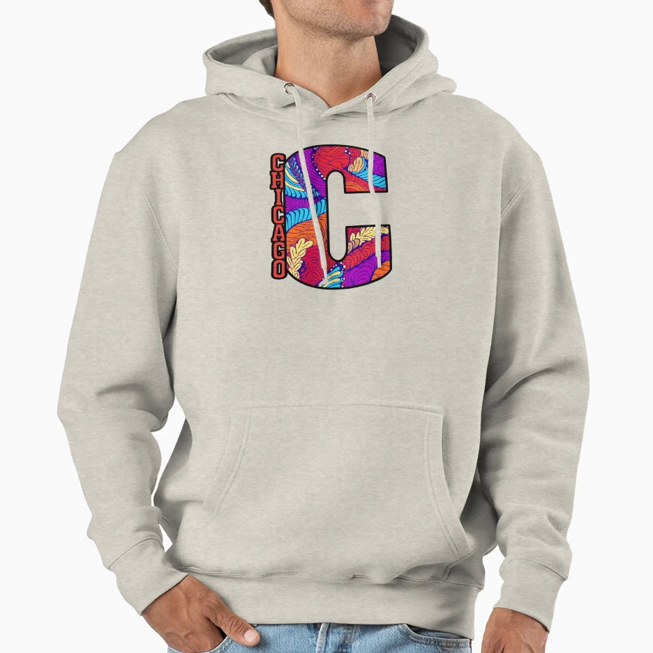 Chicago Hoodie - Novelty Apparel for Adults - T-Shirt, Sweatshirt, Hoodie