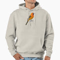 Streak Backed Oriole Color Hoodie - Minimalist Print Men Women - T-Shirt, Sweatshirt, Hoodie
