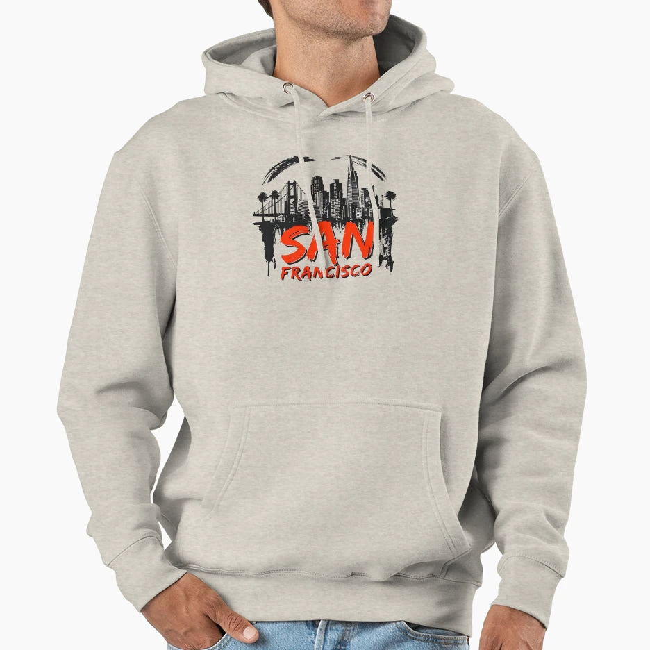 San Francisco Hoodie - Novelty Apparel Men Women - T-Shirt, Sweatshirt, Hoodie