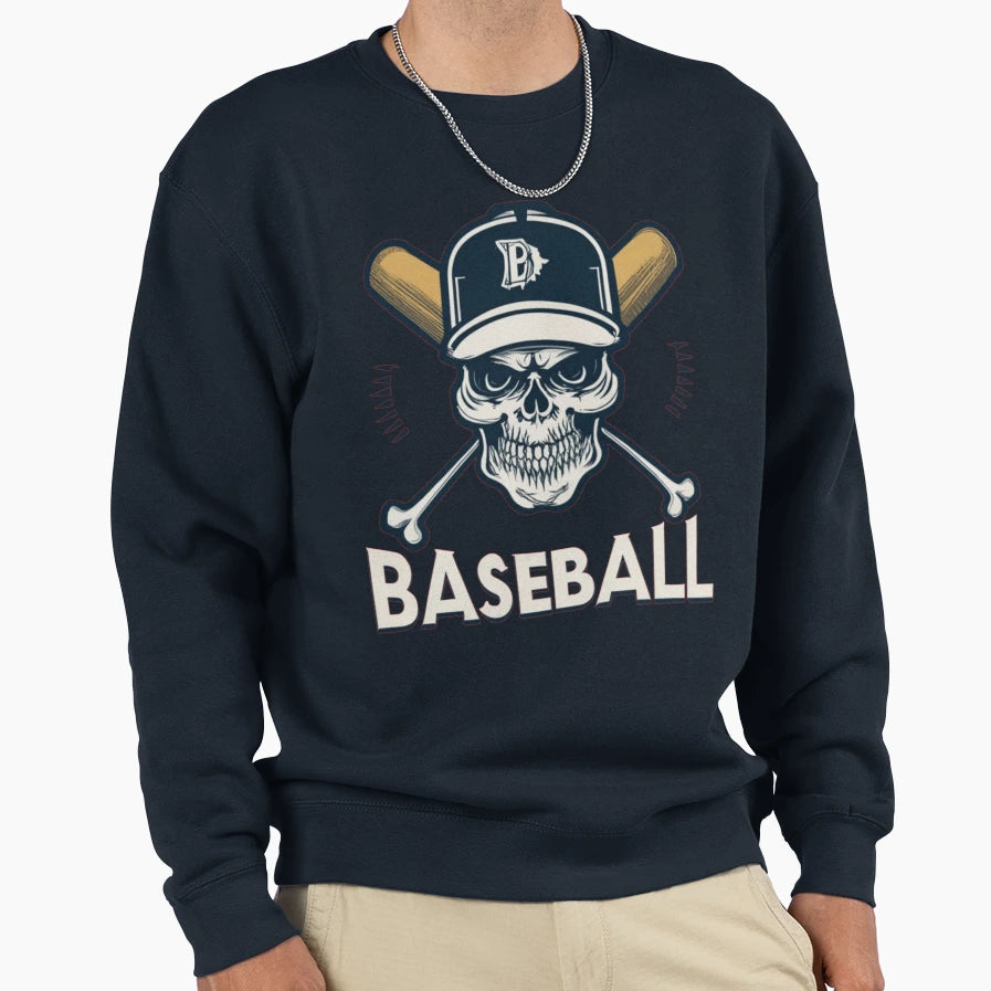 Baseball Glove Sweatshirt - Graphic Print Unisex - T-Shirt, Sweatshirt, Hoodie