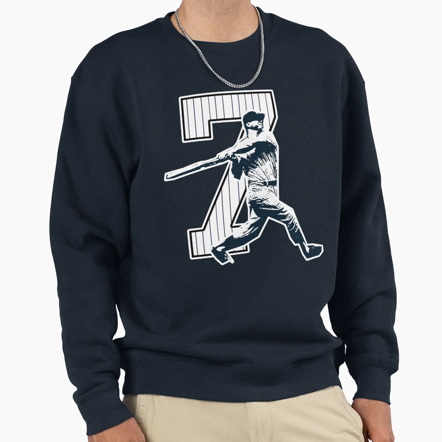 Mick Retired Number And Bronx T-Shirt - Minimalist Print for Adults - T-Shirt, Sweatshirt, Hoodie