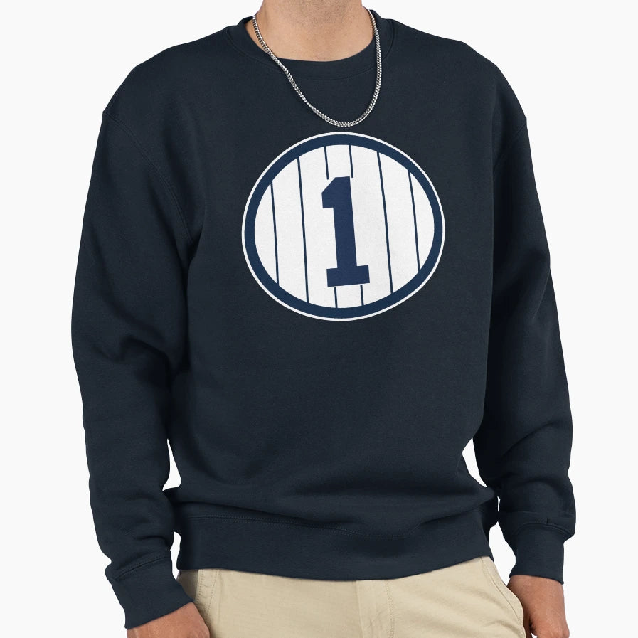 Retired Number New York Baseball T-Shirt - Custom Art Print Unisex - T-Shirt, Sweatshirt, Hoodie