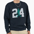 Teal Gray Sweatshirt - Fun Novelty Design Men Women - T-Shirt, Sweatshirt, Hoodie