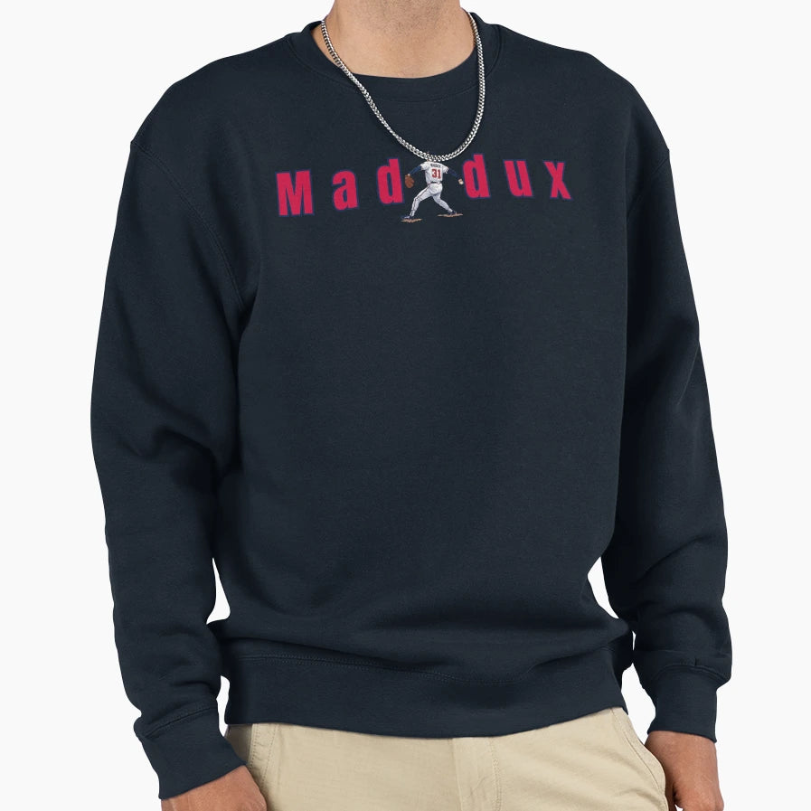 Greg Maddux Sweatshirt - Novelty Apparel Unisex - T-Shirt, Sweatshirt, Hoodie