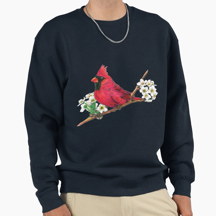 Cardinal Sweatshirt - Casual Everyday Wear Unisex - T-Shirt, Sweatshirt, Hoodie