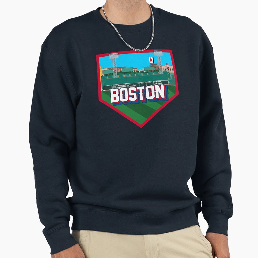 Monster Boston Sweatshirt - Novelty Apparel Men Women - T-Shirt, Sweatshirt, Hoodie
