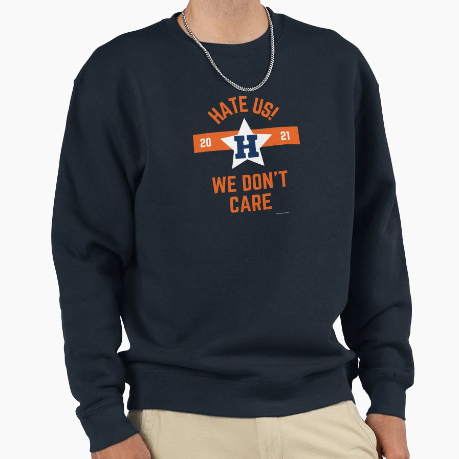 We Dont Care Sweatshirt - Custom Art Print Unisex - T-Shirt, Sweatshirt, Hoodie