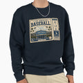 Los Angeles Ticket Stub Baseball Sweatshirt - Custom Art Print Unisex - T-Shirt, Sweatshirt, Hoodie
