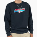 70S Old School Cleveland Baseball Sweatshirt - Minimalist Print Men Women - T-Shirt, Sweatshirt, Hoodie