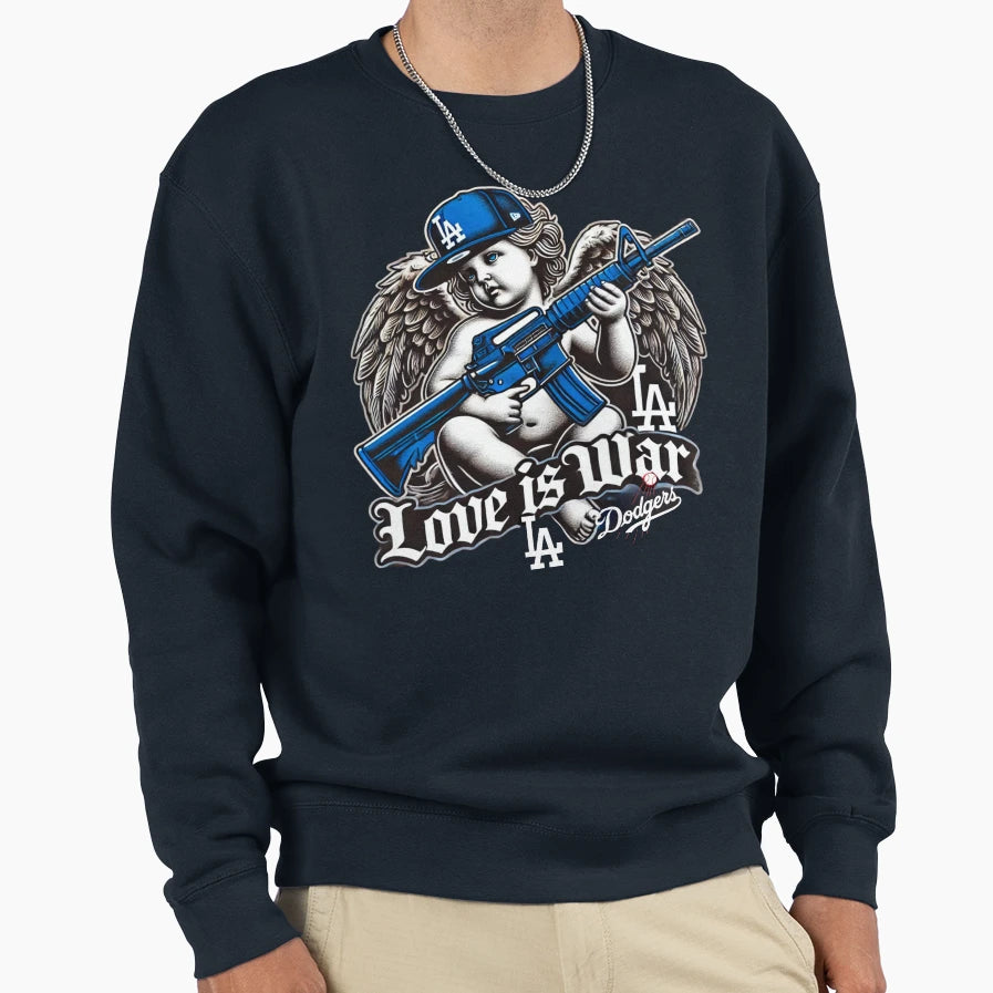 Copy Guardian Angel Attitude La Sweatshirt - Aesthetic Graphic for Adults - T-Shirt, Sweatshirt, Hoodie