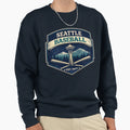 Seattle Baseball Space Needle Est 1977 T-Shirt - Unique Graphic Unisex - T-Shirt, Sweatshirt, Hoodie