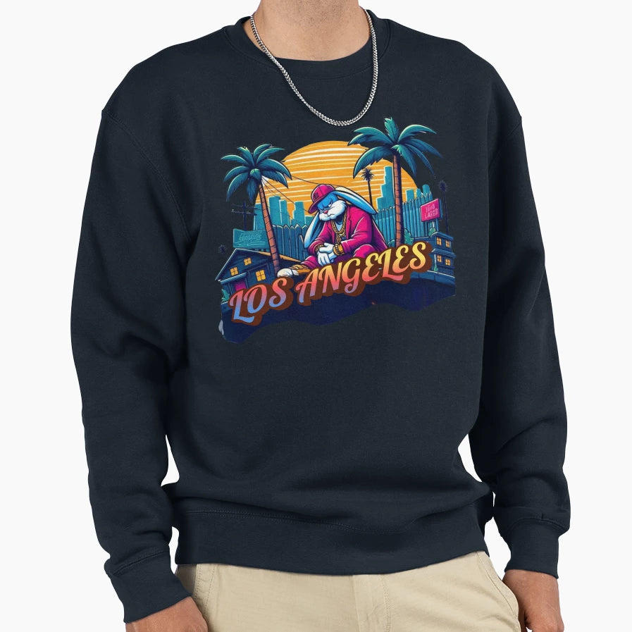 Los Angeles California Usa Sweatshirt - Unique Graphic Men Women - T-Shirt, Sweatshirt, Hoodie