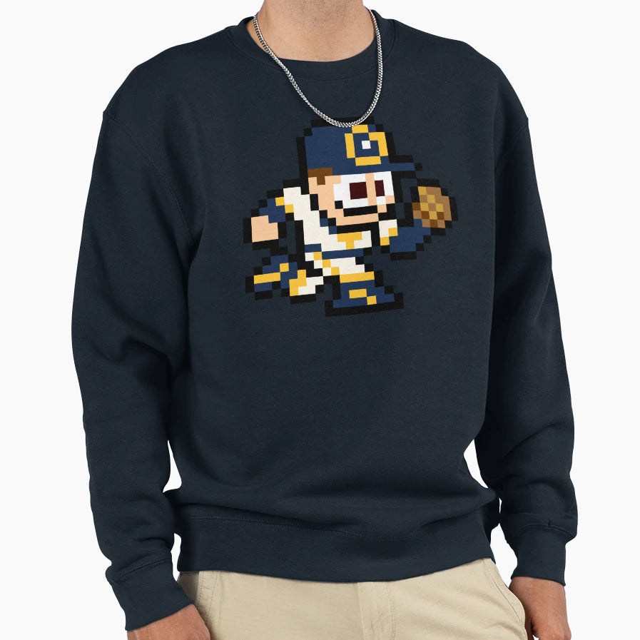 Milwaukee 8 Bit Player Sweatshirt - Novelty Apparel for Adults - T-Shirt, Sweatshirt, Hoodie