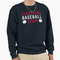 Cleveland Baseball Team Sweatshirt - Graphic Print Men Women - T-Shirt, Sweatshirt, Hoodie