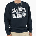 San Diego California Coastal Sweatshirt - Casual Everyday Wear Unisex - T-Shirt, Sweatshirt, Hoodie