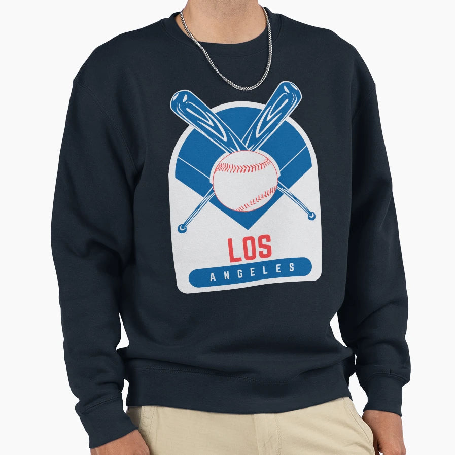 Los Angeles Baseball Dodgers Sweatshirt - Aesthetic Graphic Men Women - T-Shirt, Sweatshirt, Hoodie