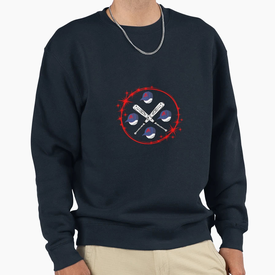 Baseball Sweatshirt - Unique Graphic for Adults - T-Shirt, Sweatshirt, Hoodie
