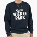 Wicker Park Chicago Minimal Logo Sweatshirt - Aesthetic Graphic Unisex - T-Shirt, Sweatshirt, Hoodie