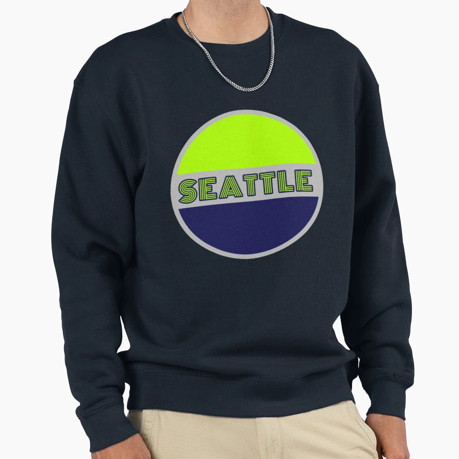 Seattle Sweatshirt - Unique Graphic for Adults - T-Shirt, Sweatshirt, Hoodie