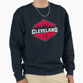 Cleveland Baseball Modern City Sweatshirt - Custom Art Print Men Women - T-Shirt, Sweatshirt, Hoodie