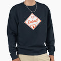 Detroit Baseball Fan Michigan Map Sweatshirt - Aesthetic Graphic Men Women - T-Shirt, Sweatshirt, Hoodie