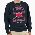 Atlanta Baseball Team I Sweatshirt - Unique Graphic Men Women - T-Shirt, Sweatshirt, Hoodie