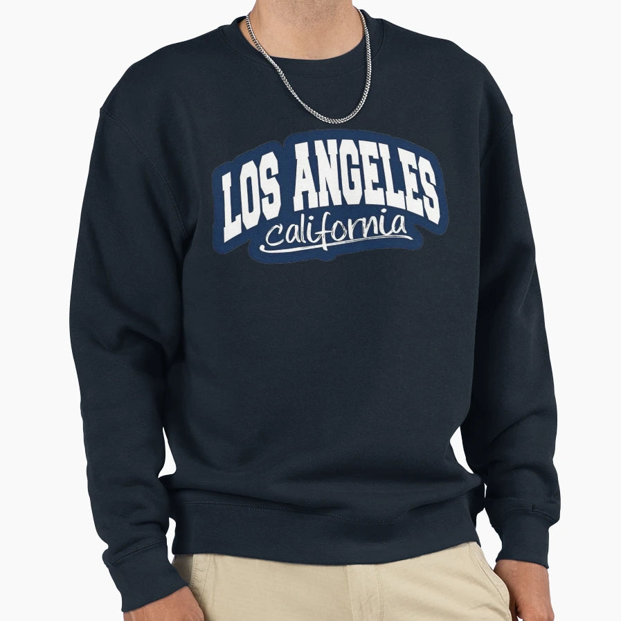 Los Angeles California Sweatshirt - Custom Art Print Men Women - T-Shirt, Sweatshirt, Hoodie