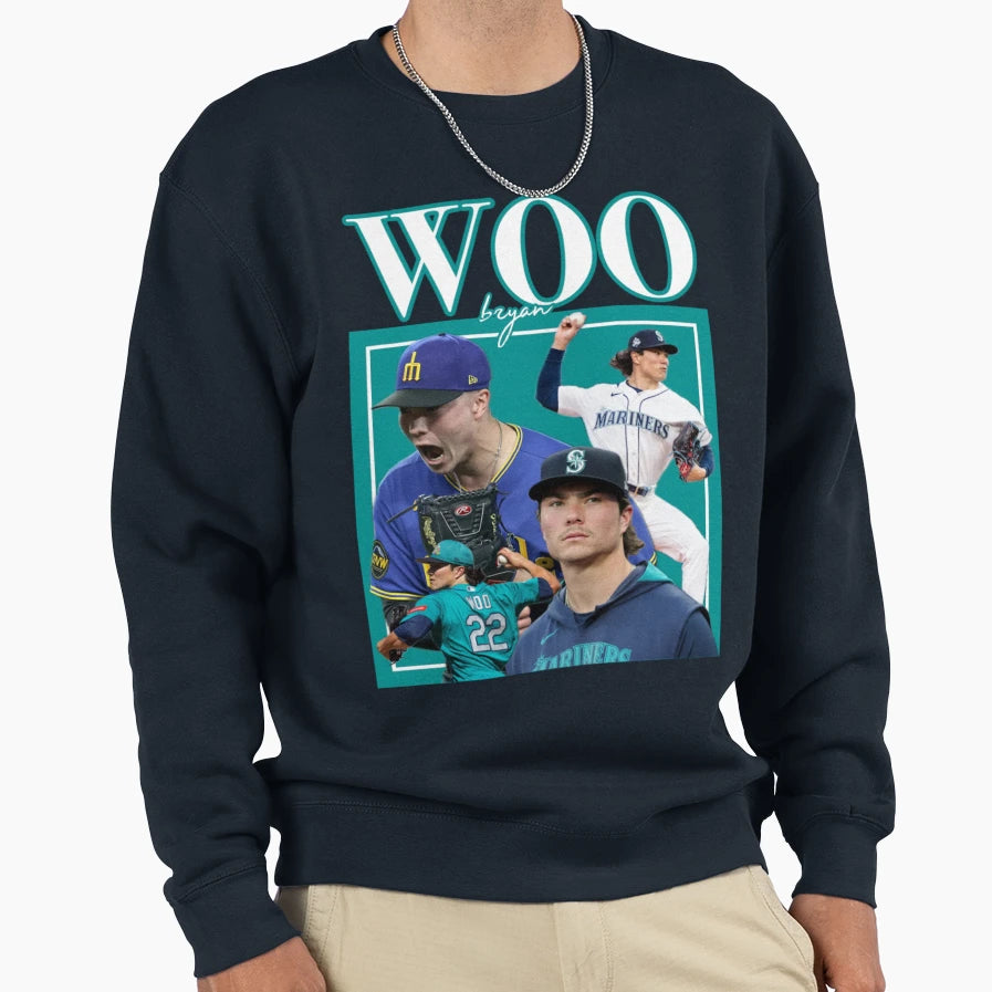 Bryan Woo Sweatshirt - Minimalist Print Unisex - T-Shirt, Sweatshirt, Hoodie