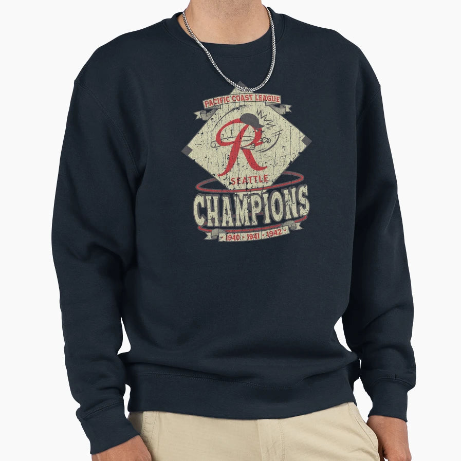 Seattle Rainiers Sweatshirt - Novelty Apparel Men Women - T-Shirt, Sweatshirt, Hoodie