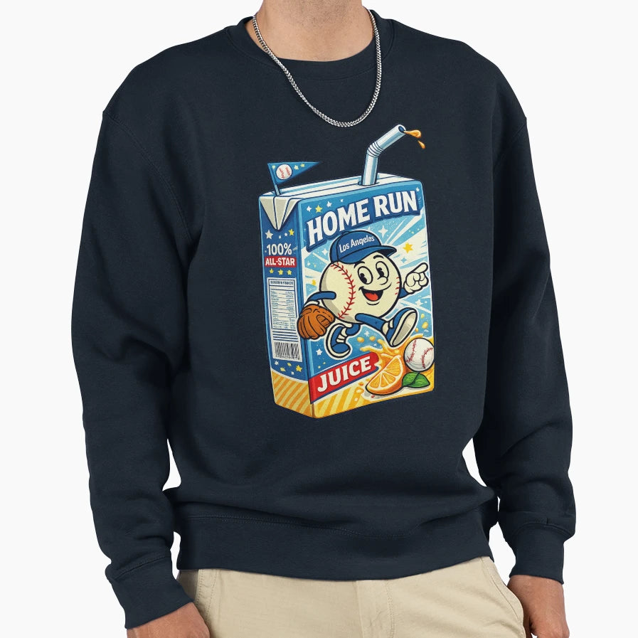 Home Run Juice Sweatshirt - Fun Novelty Design for Adults - T-Shirt, Sweatshirt, Hoodie