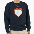 Detroit Baseball Home Plate Skyline Sweatshirt - Custom Art Print Unisex - T-Shirt, Sweatshirt, Hoodie