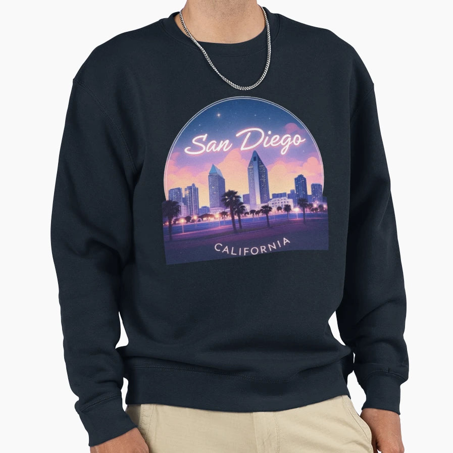 San Diego Sweatshirt - Unique Graphic Unisex - T-Shirt, Sweatshirt, Hoodie