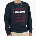 Boston Massachusetts Baseball Sweatshirt - Fun Novelty Design Men Women - T-Shirt, Sweatshirt, Hoodie