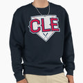Cle Cleveland Baseball Home Sweatshirt - Casual Everyday Wear for Adults - T-Shirt, Sweatshirt, Hoodie