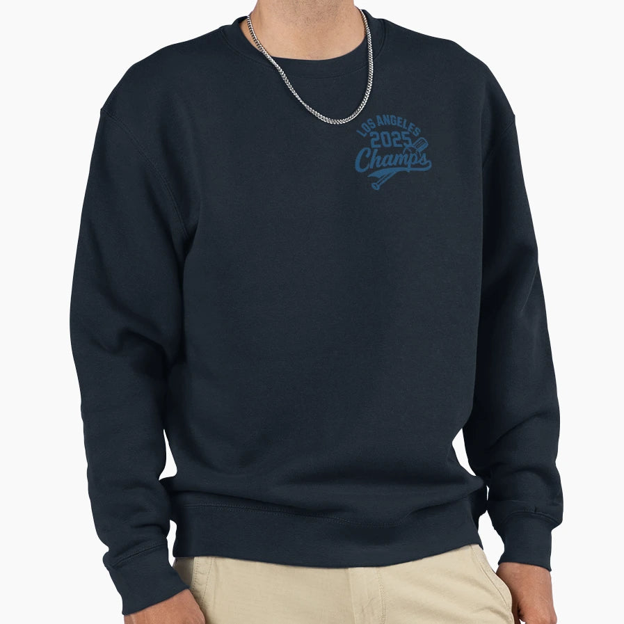 Los Angeles Baseball Champs Sweatshirt - Novelty Apparel Men Women - T-Shirt, Sweatshirt, Hoodie