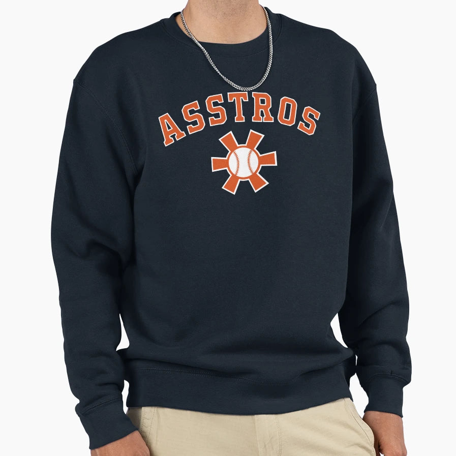 Asstros Sweatshirt - Fun Novelty Design Unisex - T-Shirt, Sweatshirt, Hoodie