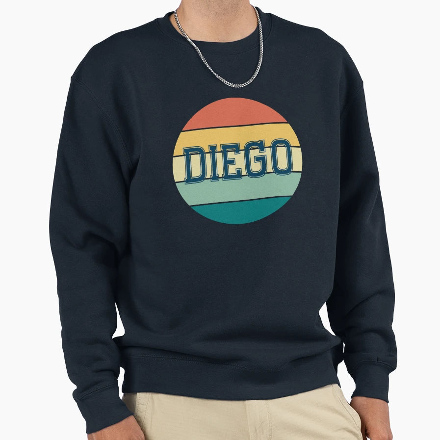 Diego Name Sweatshirt - Fun Novelty Design Men Women - T-Shirt, Sweatshirt, Hoodie