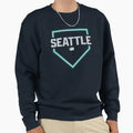 Seattle Baseball Washington Home State Sweatshirt - Minimalist Print Unisex - T-Shirt, Sweatshirt, Hoodie
