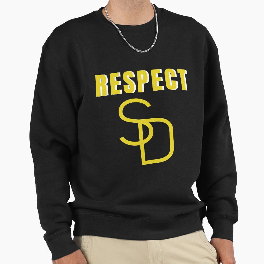 Respect San Diego Sweatshirt - Custom Art Print Men Women - T-Shirt, Sweatshirt, Hoodie