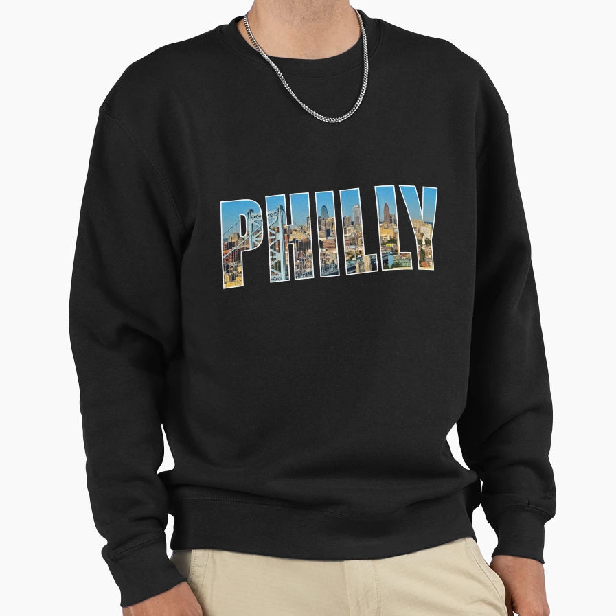 Philadelphia Sweatshirt - Unique Graphic for Adults - T-Shirt, Sweatshirt, Hoodie