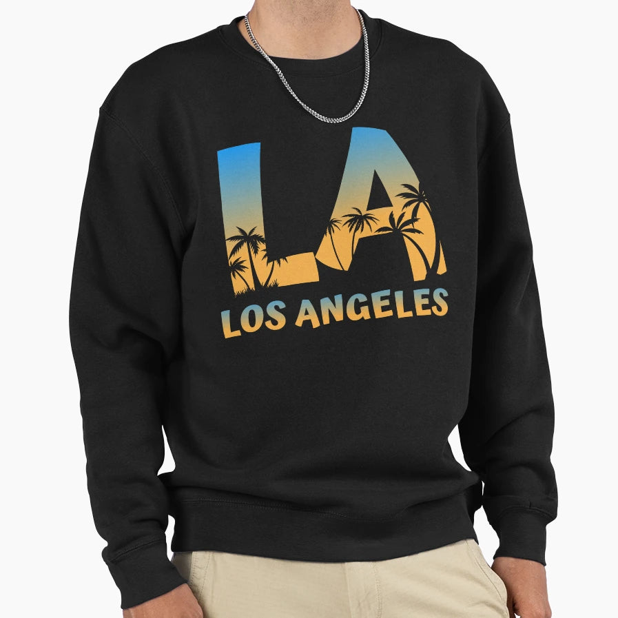 Los Angeles La California Cali Souvenir Sweatshirt - Graphic Print Unisex - T-Shirt, Sweatshirt, Hoodie