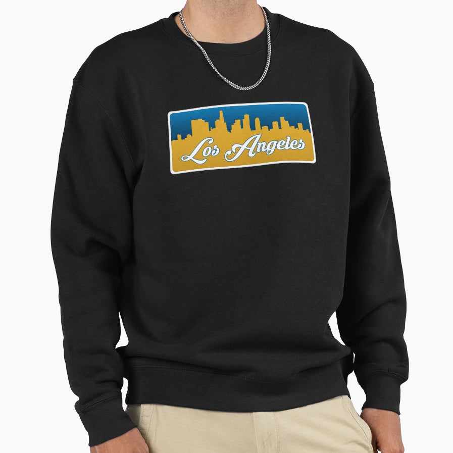 Los Angeles C Football Skyline Sweatshirt - Graphic Print Unisex - T-Shirt, Sweatshirt, Hoodie