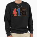 San Francisco 415 Sweatshirt - Minimalist Print for Adults - T-Shirt, Sweatshirt, Hoodie