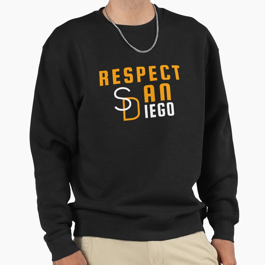 Respect San Diego Sweatshirt - Novelty Apparel for Adults - T-Shirt, Sweatshirt, Hoodie