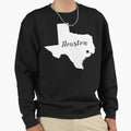 Houston Star Sweatshirt - Casual Everyday Wear Unisex - T-Shirt, Sweatshirt, Hoodie